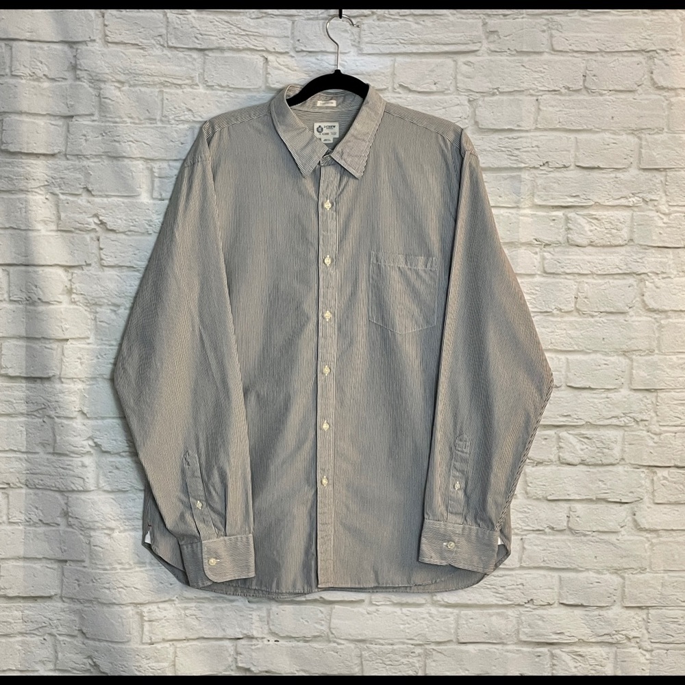 J. Crew Mens Oxford Button Down Shirt - XL